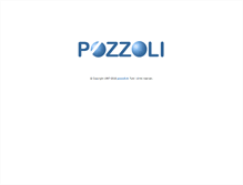 Tablet Screenshot of pozzoli.it